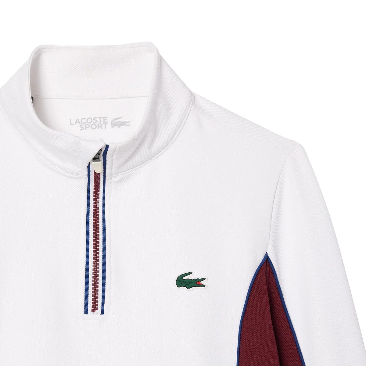 SWEAT LACOSTE FEMME 1/2 ZIP HERITAGE CLUB 5 SWEAT LACOSTE FEMME 1/2 ZIP HERITAGE CLUB – Image 5