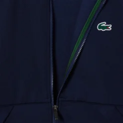 VESTE LACOSTE HERITAGE CLUB -Équipement De Tennis sh3444 5fs marine 7