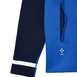 VESTE LACOSTE MEDVEDEV FULL ZIP ON COURT -Équipement De Tennis sh7540 iuu bleu 6