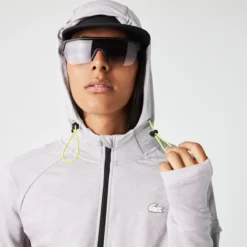 SWEAT LACOSTE -Équipement De Tennis sh9369 9ya gris 7