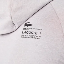 SWEAT LACOSTE -Équipement De Tennis sh9369 9ya gris 8