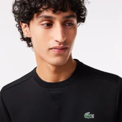 SWEAT LACOSTE CORE PERFORMANCE -Équipement De Tennis sh9604 c31 noir 3