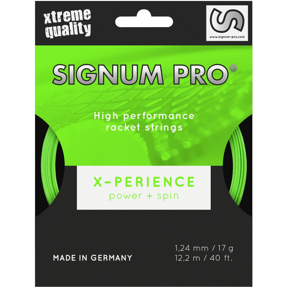 Cordage Signum Pro X-Perience Vert (12 Mètres) 1 Cordage Signum Pro X-Perience Vert (12 Mètres)