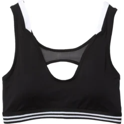 BRASSIERE LACOSTE FEMME -Équipement De Tennis tf7703 6kj noir 6