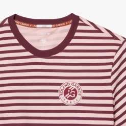 T-SHIRT LACOSTE ROLAND-GARROS -Équipement De Tennis th7850 isn rose 5