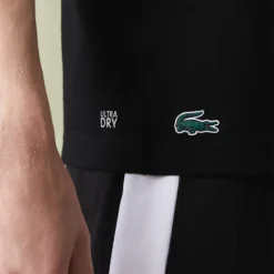 T-SHIRT LACOSTE -Équipement De Tennis th9327 031 noir 4