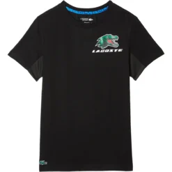 T-SHIRT LACOSTE -Équipement De Tennis th9327 031 noir 6