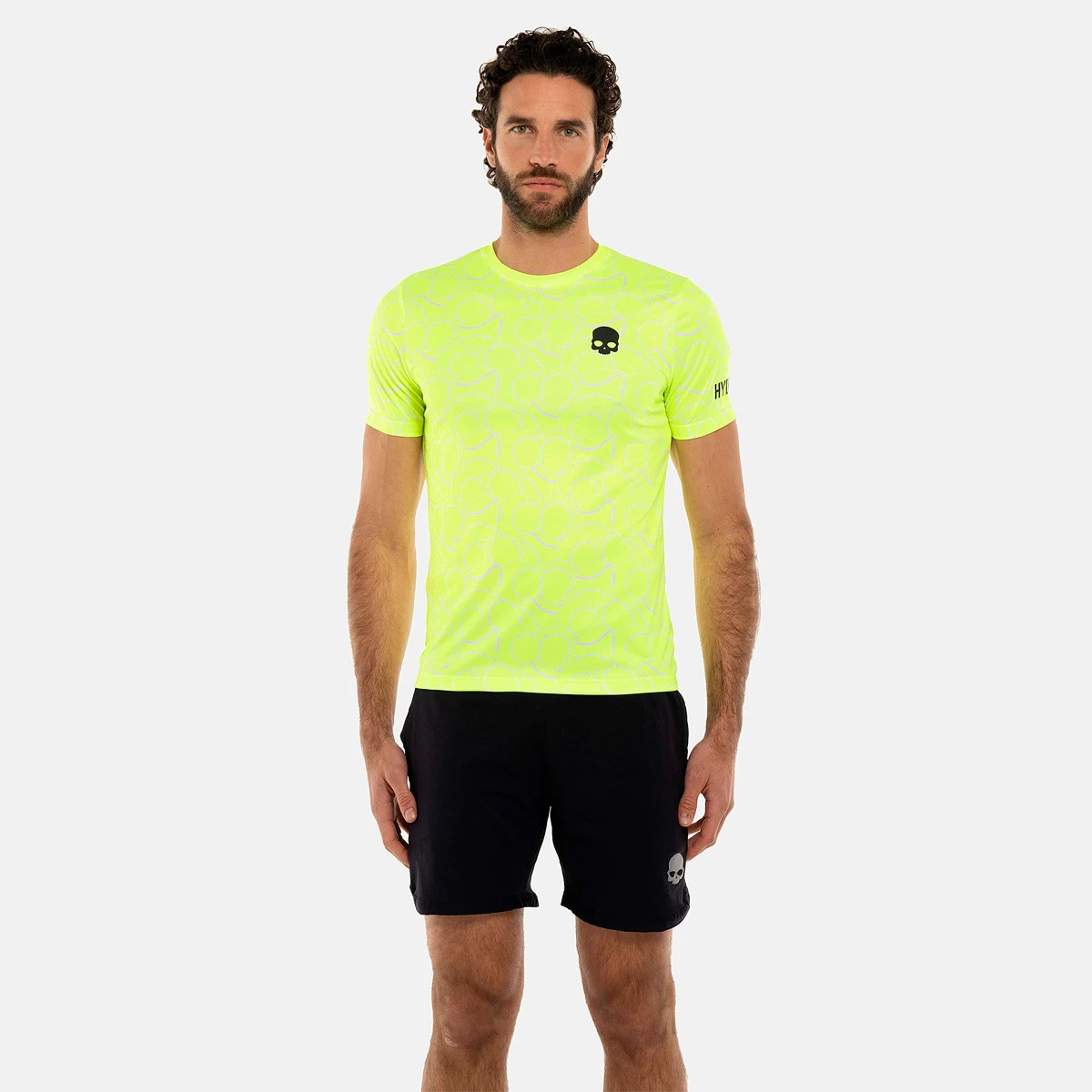 T-SHIRT HYDROGEN ALL OVER TENNIS PRINT TECH 1 T-SHIRT HYDROGEN ALL OVER TENNIS PRINT TECH