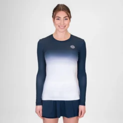 T-SHIRT BIDI BADU FEMME CREW GRADIANT MANCHES LONGUES