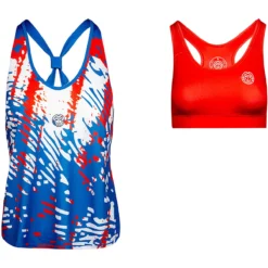 DEBARDEUR BIDI BADU FEMME WARIS TECH 9 DEBARDEUR BIDI BADU FEMME WARIS TECH -Équipement De Tennis w334103222 blwh bleu 3