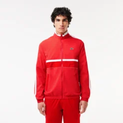 SURVETEMENT LACOSTE DJOKOVIC ON COURT -Équipement De Tennis wh7578 f8m rouge 5