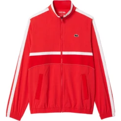 SURVETEMENT LACOSTE DJOKOVIC ON COURT -Équipement De Tennis wh7578 f8m rouge 7