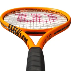 RAQUETTE WILSON BURN 100 V5.0 BRIGHT NEON ORANGE (300 GR) (EDITION EXCLUSIVE) -Équipement De Tennis wr143011u 6