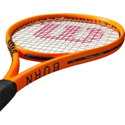 RAQUETTE WILSON BURN 100 V5.0 BRIGHT NEON ORANGE (300 GR) (EDITION EXCLUSIVE) -Équipement De Tennis wr143011u 8