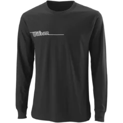 Tee-Shirt Wilson Team 2 Manches Longues Noir