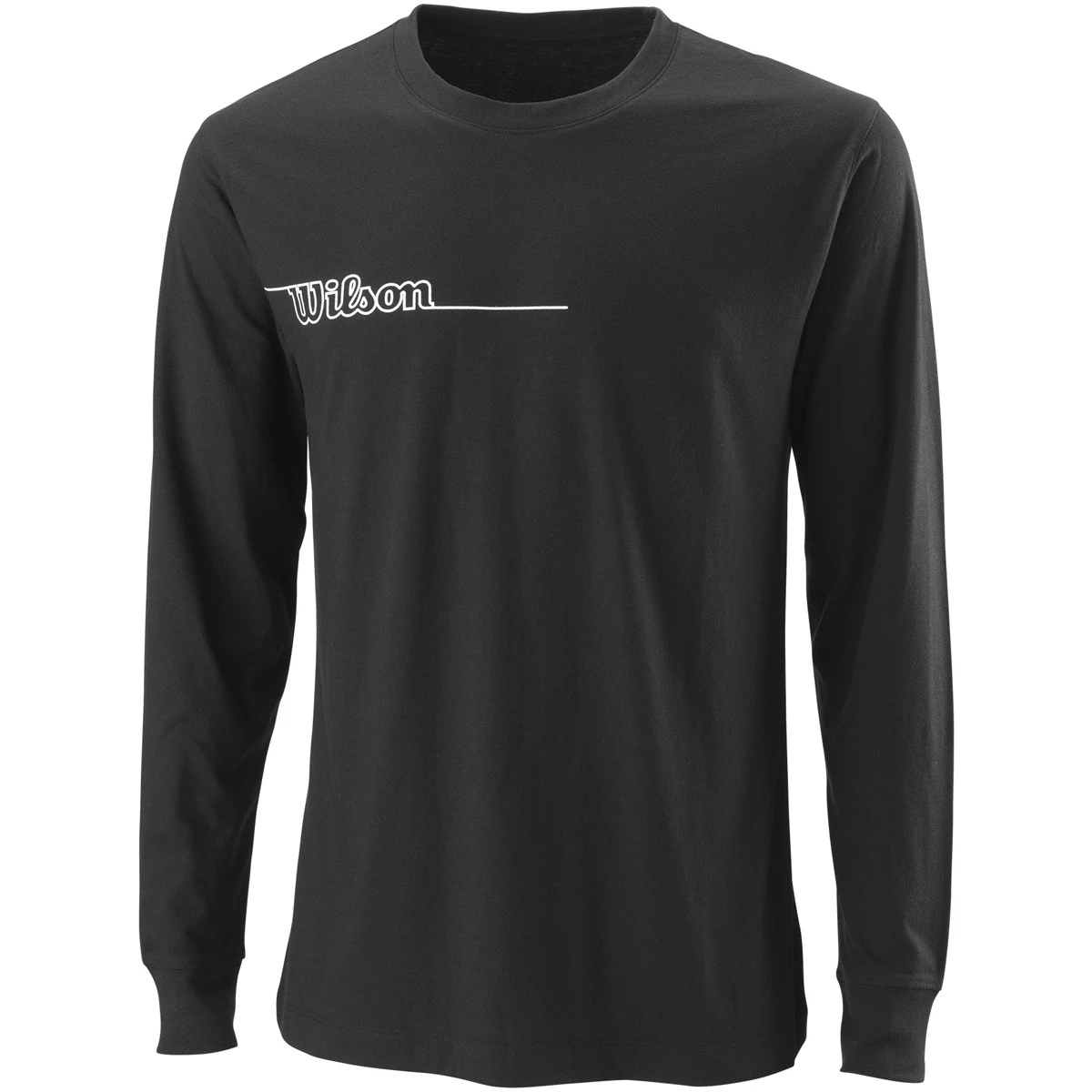 Tee-Shirt Wilson Team 2 Manches Longues Noir 1 Tee-Shirt Wilson Team 2 Manches Longues Noir