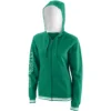 Sweat Wilson Femme Team 2 à Capuche Zippé Vert