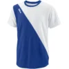 Tee-Shirt Wilson Junior Garçon Angle Crew Bleu