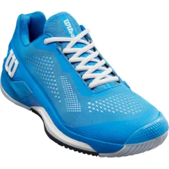 CHAUSSURES WILSON RUSH PRO 4.0 TOUTES SURFACES -Équipement De Tennis wrs332080 bleu 3
