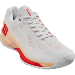 CHAUSSURES WILSON FEMME RUSH PRO 4.0 TOUTES SURFACES -Équipement De Tennis wrs332670 blanc 3