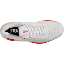 CHAUSSURES WILSON FEMME RUSH PRO 4.0 TOUTES SURFACES -Équipement De Tennis wrs332670 blanc 6