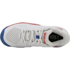 CHAUSSURES WILSON JUNIOR RUSH PRO ACE TOUTES SURFACES -Équipement De Tennis wrs332850 blanc 6