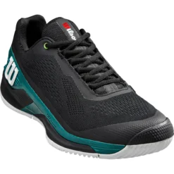 CHAUSSURES WILSON RUSH PRO 4.0 BLADE TOUTES SURFACES -Équipement De Tennis wrs333310 noir 3