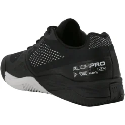 CHAUSSURES WILSON RUSH PRO 4.0 USA TOUTES SURFACES -Équipement De Tennis wrs333870 noir 4