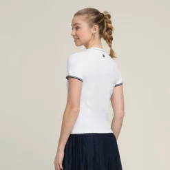 T-SHIRT WILSON FEMME TEAM SEAMLESS -Équipement De Tennis ww00287411 wta blanc 3