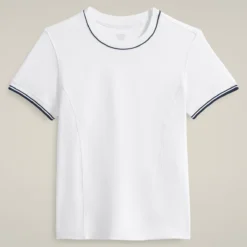 T-SHIRT WILSON FEMME TEAM SEAMLESS -Équipement De Tennis ww00287411 wta blanc 4